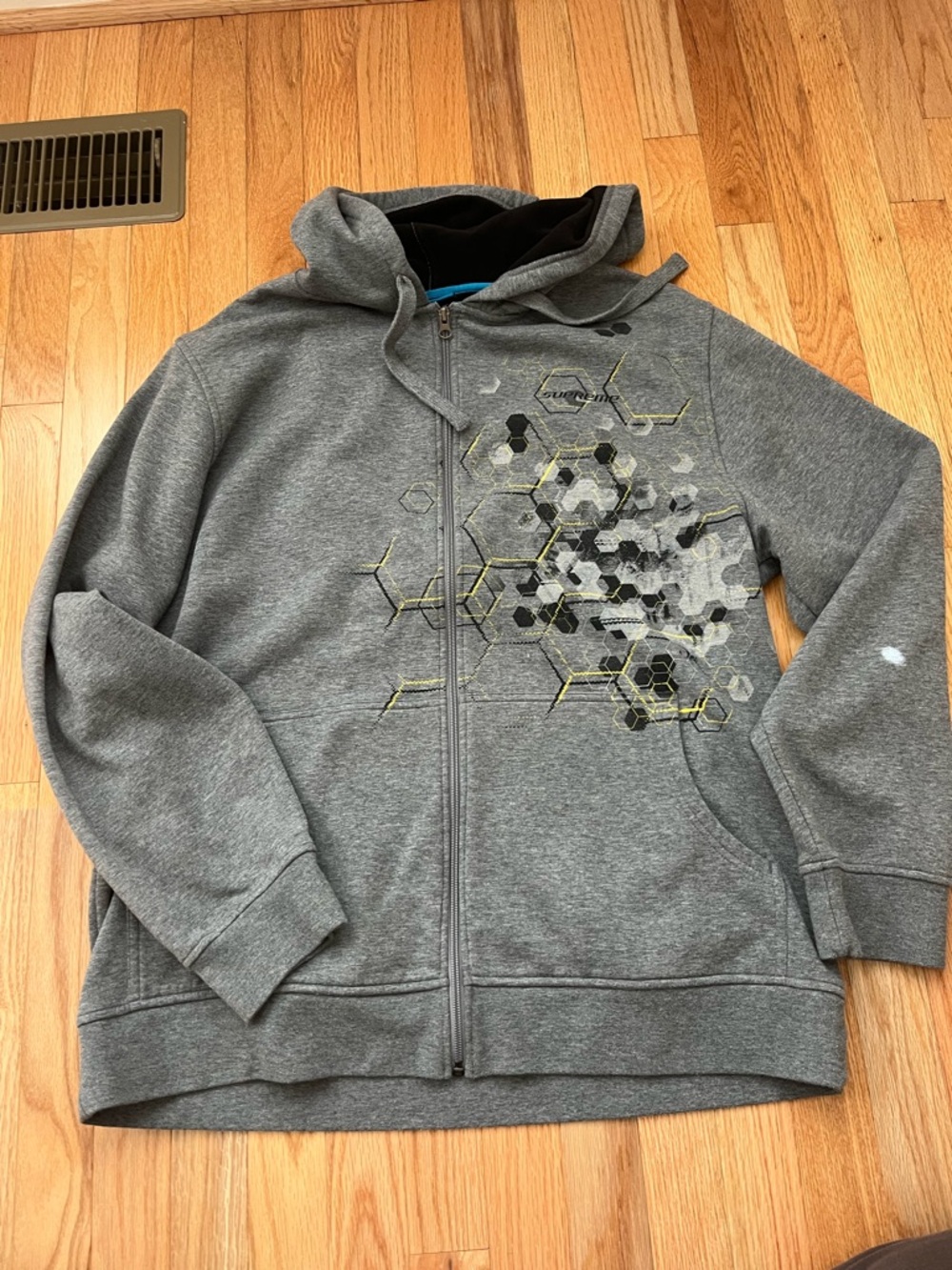 Bauer Hoodie Supreme Hockey Gray XL